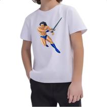Camiseta Infantil Nostalgia Golden Axe Ax Battler Camiseta Infantil Nostalgia Golden Axe Ax Battler