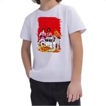 Camiseta Infantil Nostalgia Sentinelas do Espaco Camiseta Infantil Nostalgia Sentinelas do Espaco