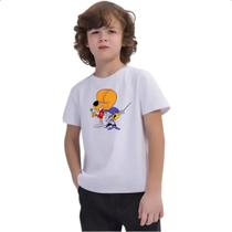 Camiseta Infantil Nostalgia Super Galo