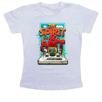 Camiseta Infantil O espirito dos 8 Bits Camiseta Infantil O espirito dos 8 Bits