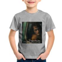 Camiseta Infantil O homem nasce bom, o transporte público o corrompe - Foca na Moda