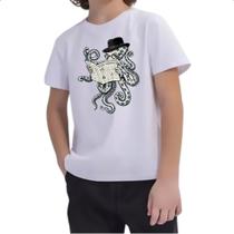 Camiseta Infantil O Polvo Informado