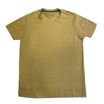 Camiseta Infantil Ogochi Essencial Slim Mostarda 10/18