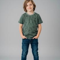 Camiseta Infantil Ogochi Ogochi Concept Slim Estampa Verde Camiseta Infantil Ogochi Ogochi Concept Slim Estampa Verde