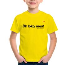 Camiseta Infantil Ôh loko, meu! - Foca na Moda