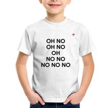 Camiseta Infantil OH NO! - Foca na Moda