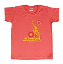 Camiseta Infantil Onça Pintada Camiseta Infantil Onça Pintada