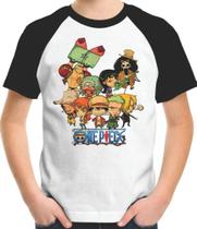 Camiseta Infantil One Piece Caricatura
