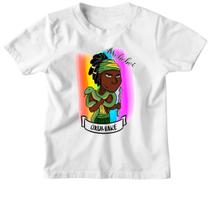 Camiseta Infantil Orixas Cartoon Oxumare Arrobohvi