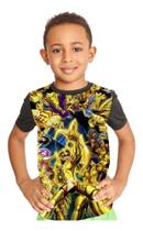 Camiseta Infantil Os Cavaleiros Do Zodíaco Ref:844