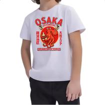 Camiseta Infantil Osaka Dotonbori Drunken Octopus Camiseta Infantil Osaka Dotonbori Drunken Octopus