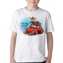 Camiseta Infantil ou adulto baby red fusca Blusa Criança todos tamanhos