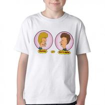 Camiseta Infantil ou adulto Beavis and Butt head balões Blusa Criança todos tamanhos