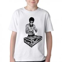 Camiseta Infantil ou adulto Bruce Lee Tony Stark Guerra Cívil Blusa Criança todos tamanhos