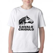 Camiseta Infantil ou adulto Cavalo Criolo grande Blusa Criança todos tamanhos