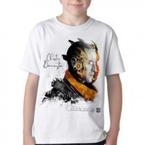 Camiseta Infantil ou adulto Chester Link Park Blusa Criança todos tamanhos