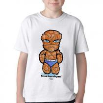 Camiseta Infantil ou adulto Coisa Quarteto Fantástico Blusa Criança todos tamanhos Camiseta Infantil ou adulto Coisa Quarteto Fantástico Blusa Criança todos tamanhos