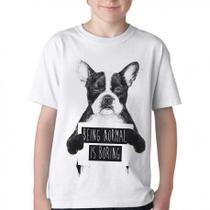 Camiseta Infantil ou adulto Cusco being normal is boring Blusa Criança todos tamanhos