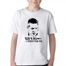 Camiseta Infantil ou adulto De volta para o futuro Biff diga oi pra sua mãe Blusa Criança todos tamanhos Camiseta Infantil ou adulto De volta para o futuro Biff diga oi pra sua mãe Blusa Criança todos tamanhos
