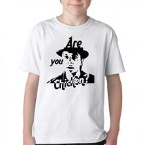 Camiseta Infantil ou adulto De volta para o futuro Marty franguinho Blusa Criança todos tamanhos Camiseta Infantil ou adulto De volta para o futuro Marty franguinho Blusa Criança todos tamanhos