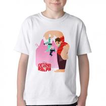 Camiseta Infantil ou adulto Detona Ralph Blusa Criança todos tamanhos