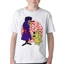 Camiseta Infantil ou adulto Dick Vigarista Mutley Blusa Criança todos tamanhos