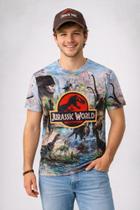 Camiseta infantil ou adulto Dinossauros