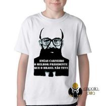 Camiseta Infantil ou adulto Enéas Carneiro direita Brasil Blusa Criança todos tamanhos Camiseta Infantil ou adulto Enéas Carneiro direita Brasil Blusa Criança todos tamanhos