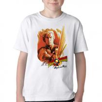 Camiseta Infantil ou adulto Flash Gordon Morte ao Ming! Blusa Criança todos tamanhos