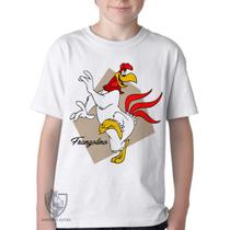 Camiseta Infantil ou adulto Frangolino Blusa Criança todos tamanhos