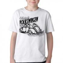 Camiseta Infantil ou adulto Fusca Volkswagen Vintage Blusa Criança todos tamanhos