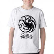 Camiseta Infantil ou adulto Game of Thrones Blusa Criança todos tamanhos
