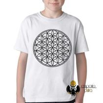 Camiseta Infantil ou adulto Geometria Sagrada Blusa Criança todos tamanhos