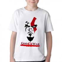 Camiseta Infantil ou adulto God of War Blusa Criança todos tamanhos