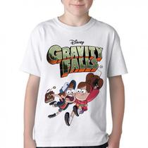 Camiseta Infantil ou adulto Gravity Falls desenho Blusa Criança todos tamanhos Camiseta Infantil ou adulto Gravity Falls desenho Blusa Criança todos tamanhos