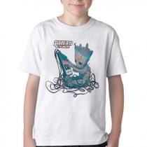 Camiseta Infantil ou adulto Groot fita 2 Blusa Criança todos tamanhos