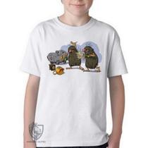 Camiseta Infantil ou adulto Hanna Barbera Irmãos Rocha Blusa Criança todos tamanhos