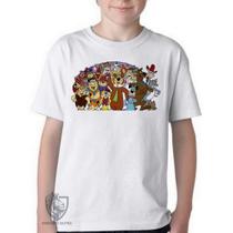 Camiseta Infantil ou adulto Hanna Barbera personagens IV Blusa Criança todos tamanhos Camiseta Infantil ou adulto Hanna Barbera personagens IV Blusa Criança todos tamanhos