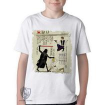Camiseta Infantil ou adulto Hieróglifos Star Wars Blusa Criança todos tamanhos