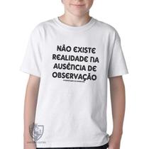 Camiseta Infantil ou adulto Interpretação de Copenhaga Blusa Criança todos tamanhos Camiseta Infantil ou adulto Interpretação de Copenhaga Blusa Criança todos tamanhos