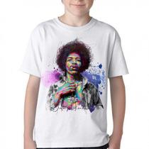 Camiseta Infantil ou adulto Jimmy Hendrix Blusa Criança todos tamanhos Camiseta Infantil ou adulto Jimmy Hendrix Blusa Criança todos tamanhos