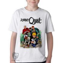 Camiseta Infantil ou adulto Jonny Quest selva Blusa Criança todos tamanhos Camiseta Infantil ou adulto Jonny Quest selva Blusa Criança todos tamanhos