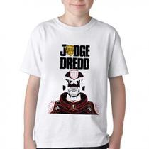 Camiseta Infantil ou adulto judge dredd juiz Blusa Criança todos tamanhos