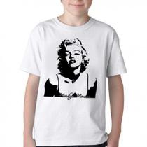 Camiseta Infantil ou adulto Marilyn Monroe Blusa Criança todos tamanhos