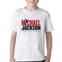 Camiseta Infantil ou adulto Michael Jackson rei pop Blusa Criança todos tamanhos