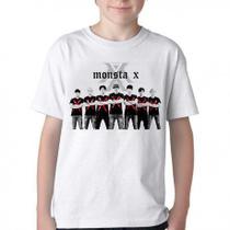 Camiseta Infantil ou adulto monsta x bts Blusa Criança todos tamanhos