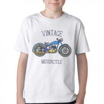 Camiseta Infantil ou adulto Moto Vintage Blusa Criança todos tamanhos Camiseta Infantil ou adulto Moto Vintage Blusa Criança todos tamanhos