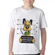 Camiseta Infantil ou adulto Pluto prisão Blusa Criança todos tamanhos Camiseta Infantil ou adulto Pluto prisão Blusa Criança todos tamanhos
