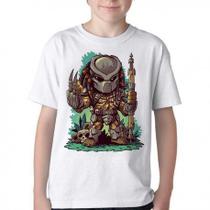 Camiseta Infantil ou adulto Predador Blusa Criança todos tamanhos
