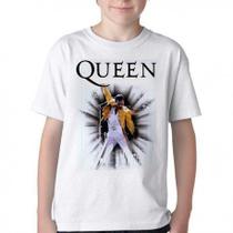 Camiseta Infantil ou adulto Queen Freddie Mercury Blusa Criança todos tamanhos